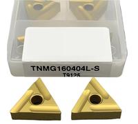10 PZ Utensili Per Tornio CNC Inserti In Metallo Duro Per Tornitura Esterni Parti In Acciaio TNMG160404L-S T9125 Utensili Per Tornio(TNMG160404L-S T9125)
