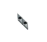 10 pz VBGT110302 110304 VCGT110308 160408 AK H01 Lavorazione del Rame di Alluminio Inserto In Metallo Duro CNC Tornio Cutter Utensili Da Taglio (Color : VCGT160404 AK H01)