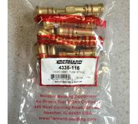 10 Qty 4335-116 Gas Diffuser Head Assy Tube Style Bernard Welding Original Parts