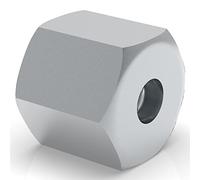 10 raccordi a vite M10 x 1 per tubo del freno, 4,75 mm, raccordo E tipo E, connettore professionale, conforme a DIN/ISO 1651