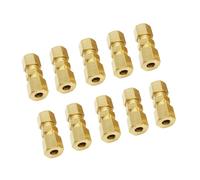 10 raccordi adattatori per linea freno da 4,75 mm, connettori per tubi di compressione, assortimento per riparazione di veicoli e riparazioni automobilistiche