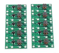 10 regolatori di carica solare per batteria NiMH da 1,2 V, pannello di controllo per lanterna stradale con sensore di luce, induttività ad alta efficienza per illuminazione da giardino, luci per prato
