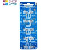 10 Renata 337 SR416SW batteries Argento 1.55V Orologio Scadenza 2024 Nuovo