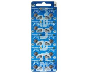 10 RENATA 397 396 SR726SW Batterie Argento 1.55V Orologio 10BL Swiss Fatto