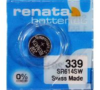 10 Renata Batterie per orologi: 339 SR614SW