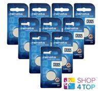 10 RENATA CR2025 Batterie Litio 3V Cellula Moneta Pulsante DL2025 EXP 2029 Nuovo