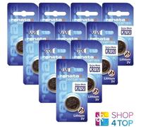 10 Renata Cr2320 Lithium Batteries 3V Cell Coin Button Swiss Made Exp 2030 Nuovo