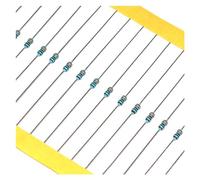 10 resistori a film metallico 1/8W 1/6W 7R5 8R2 9R1 7K5 8K2 9K1 91K 750K 820K 7,5 8,2 9,1 75 82 91 750 820 910 RKM Ohm 1% 0,125W(MF 0.125W 9R1 100pcs)