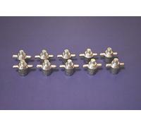 4 Ricarica Pali Con Orecchie Per Lato Terminal Batterie Deka East Penn 3/8