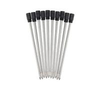 10 ricariche intercambiabili per penna a sfera multifunzione, mine in metallo per matite da disegno artistiche