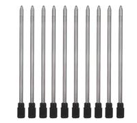 10 ricariche per penna a sfera in metallo, ricambio per penna a sfera con punta da 7 cm, per penna a sfera in cristallo di diamante (inchiostro nero) attraente