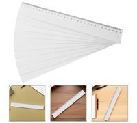 10 righelli per la classe: righelli di misurazione dritti - materiale