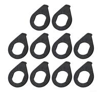 10 rondelle per mozzo per bicicletta, in acciaio, M8, M10, per asse motore e bici, confezione di compatibilità anteriore e posteriore (10 pezzi, M10, argento)