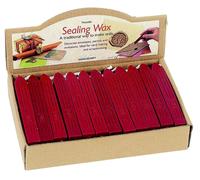 10 Rosso Ceralacca Bastone Con Stoppini Per Ceralacca Cera Sigilli Manuscript