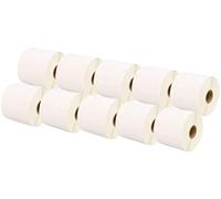 10 Rotoli 72mm x 36mm Etichette termica diretta compatibili per Zebra GK420d GK420t GC420d GX420d GX420t GC420t GX430t GT800 LP2844 TLP 2844 CL-S521 CL-S621 CL-S631 (1000 Etichette per Rotolo)