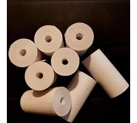 10 ROTOLI CARTA TERMICA PER POS 57X11 metri diametro esterno 30 mm F6 senz'anima