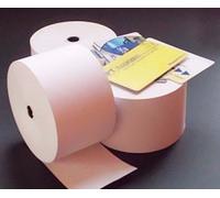 10 Rotoli carta termica per self-service mm. 60X125 metri foro/anima 18 gr.55