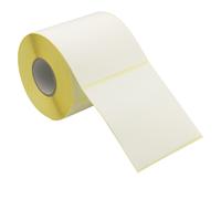 10 ROTOLI da 500 ETICHETTE TERMICHE 100x100 - 40mm ADESIVE QUALSIASI STAMPANTE