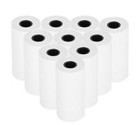 10 Rotoli di Carta di Stampa per Fotocamera per Bambini, 5.5cm*6m Rotoli di Carta per Fotocamera con Stampa Termica Portatile per Stampa Istantanea Carta di Ricarica