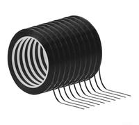 10 rotoli di nastro Mara in PET da 3 mm lungo 66 m per assemblaggio elettronico di precisione dove sono richieste resistenza alle alte temperature e stabilità dimensionale (set (10 rotoli))