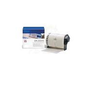 10 ROTOLI ETICHETTE COMPATIBILI 102mmx30.4m CONTINUO BROTHER QL500 QL570 DK22243