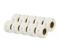 10 ROTOLI ETICHETTE COMPATIBILI DYMO LABELWRITER 24x12 mm 11353 S0722530