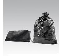 SACCHI SPAZZATURA BUSTE IMMONDIZIA CONDOMINIALE RESISTENTE NERO 90X120 KG.10 ROT