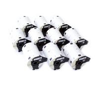 10 Rotolo etichette per Brother PT QL500BW QL-550 QL-560 QL560VP QL-500A QL500BS