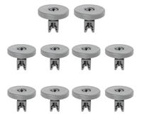 10 ruote universali per cestello inferiore per lavastoviglie, compatibili con Zanussi, Arthur Martin, Electrolux, Ikea, Tricity Bendix, Zanker, Axle, Kenwood, Amica, AEG, Blomberg, White Knight, De