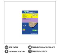 10 Sacchetti carta Menalux 1920P scopa elettrica De Longhi Electrolux Aeg