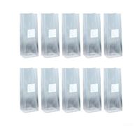10 sacchetti di plastica dei pp della coltivazione dei funghi dei pacchetti | Micelio Crescita Alta Umidità Monotub Liners Fruttificazione Camera Forniture per Gourmet Medicinale Casa Giardinaggio Kit