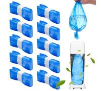 10 sacchetti di ricarica per pannolini, pattumiera per pannolini, cartucce di ricarica compatibili con Litter Genie XL&LitterLocker Fashion&LitterLocker inodore 4,5 m