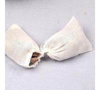 10 sacchetti filtranti vuoti in cotone con coulisse per una facile separazione delle spezie in cucina