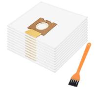 10 Sacchetti For Aspirapolvere Compatibili Con Hoover H81/H81 Pure Epa/Telios Extra, Sacchetti For Aspirapolvere In Tessuto Non Tessuto Ad Alta Capacità