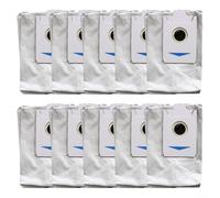 10 sacchetti for aspirapolvere for robot aspirapolvere Ecovacs T30S / T30S AI Care / T30S PRO adatti for robot aspirapolvere