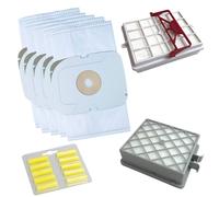 10 Sacchetti Incl. Set Filtri Deodorante Adatto per Lux Intelligence