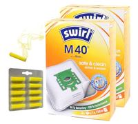 10 Sacchetti per aspirapolvere + 10 Profumati Per Miele Select Cat & Dog, Select Clean Parquet, Select Confort, Compatibile con Swirl M40, M 40