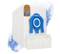 10 sacchetti per aspirapolvere con filtro motore e scarico compatibile con swirl M50 per aspirapolvere Miele GN Complete Classic C3 C2 C1 S2 S4 S5 S8 S800 S600 S2000 S5000 S8000 sostituisce 9917730