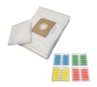 10 Sacchetti per aspirapolvere + Profumo Barre per Alfatec Alfa 300, 400E (614 _ 10) + 10 Duftstäbe Lemone