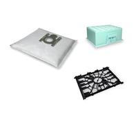 10 sacchetti per aspirapolvere + set di filtri HEPA e motore Siemens Q8.0 VSQ8SEN66/01 Kallefornia K28 + K810 + K758 adatto per Bosch BGL35MOV21/01