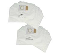10 sacchetti per Makita DVC260ZX8 DVC261 DVC260ZXU DVC261ZX11 DVC261ZX15 Tessuto