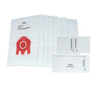 10 sacchetti per Miele Solaris Turbo Plus Solaris Electro Plus Tessuto