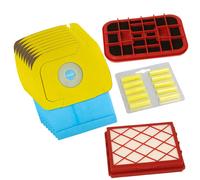 10 Sacchetti Set Filtri Deodorante Adatto per Electrolux Lux 1 D 820 Royal