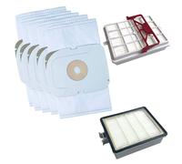 10 Sacchetto Aspirapolvere Incl. Set Filtri Adatto A per Lux Intelligence