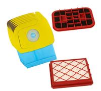 10 Sacchetto Aspirapolvere Set Filtri Adatto A per Electrolux Lux 1 D 820 Royal