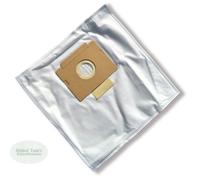 10 Sacchetto per Aspirapolvere Adatto A per Alfatec AC 96, 97, 98e