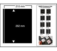 10-SAFE-421-Fogli Inseribili Clipfix A4 Compact 1 Scomparto 210x262mm