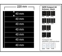 10-SAFE-457-Inserti-Neri-A4-Compatti-7-Scomparti-220x40mm
