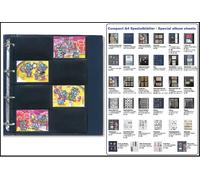 10 SAFE 462 Inserto A4 Ü Uova Puzzle 2x 8 Scomparti Compatto Nero