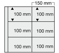 10 Safe 6241 fogli raccolta aggiuntivi Limpido Buste per Cartoline 6x 150x100mm